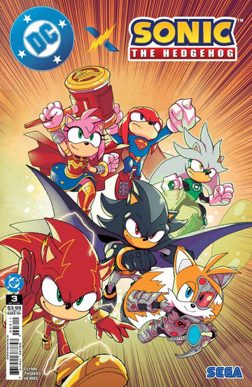 DC Comics - DC x Sonic the Hedgehog #3