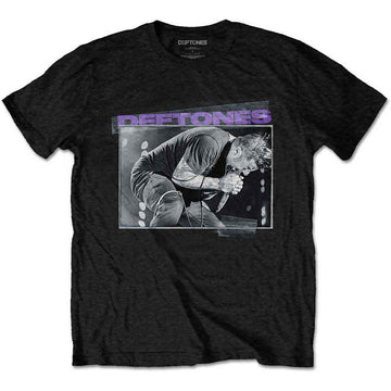 Deftones Unisex T-Shirt: Chino Live Photo (Black)