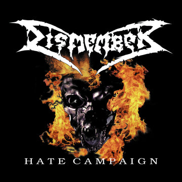 Dismember - Hate Campaign (Re-Issue) - LP - Transparent Orange & Black Splatter Vinyl