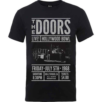 The Doors Unisex T-Shirt: Advance Final (Black)