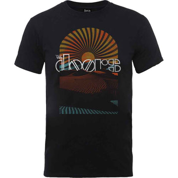 The Doors Unisex T-Shirt: Daybreak (Black)