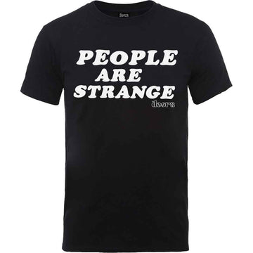 The Doors Unisex T-Shirt: People Are Strange (Black)