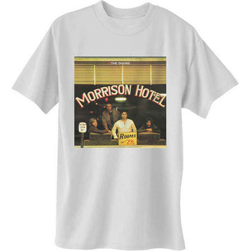 The Doors Unisex T-Shirt: Morrison Hotel (White)