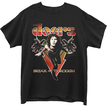 The Doors Unisex T-Shirt: Break On Through 2 (Black)
