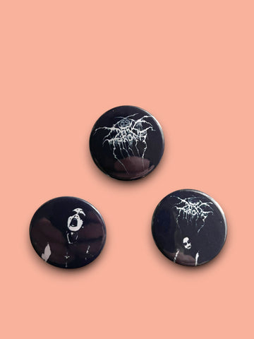Darkthrone - Set of 3 Button Badges - Badge