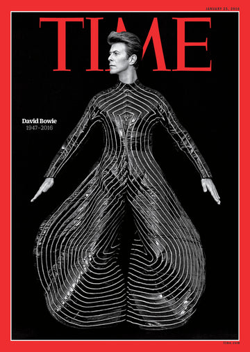 David Bowie - Time Magazine Cover - January 2016 - Mini Poster