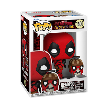 Marvel: Deadpool And Wolverine - Deadpool with Headpool - Funko Pop! (1400)