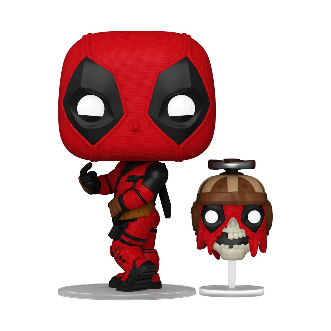 Marvel: Deadpool And Wolverine - Deadpool with Headpool - Funko Pop! (1400)