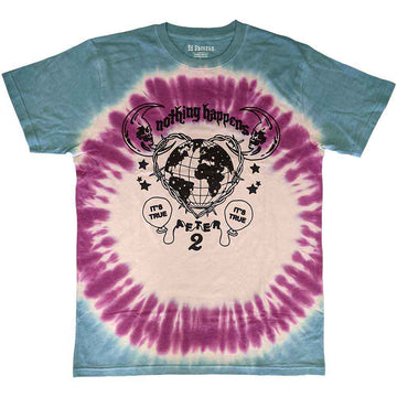 Ed Sheeran Unisex T-Shirt: Nothing Happens (Blue) (Wash Collection)
