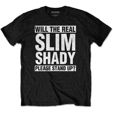 Eminem Unisex T-Shirt: The Real Slim Shady (Black)