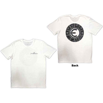 Marvel Comics Unisex T-Shirt: Eternals Sundial (White) (Back Print)