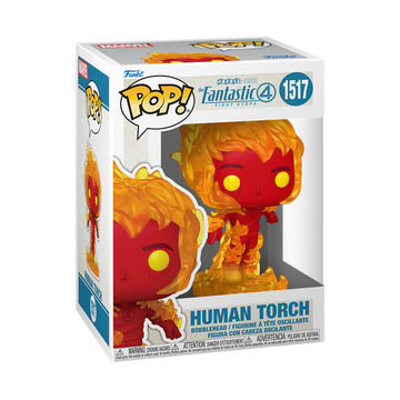 Marvel - The Fantastic Four: First Steps - Human Torch - Bobble-Head Funko Pop! (1517)