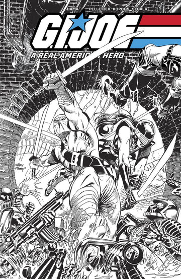Image Comics - G.I. Joe: A Real American Hero #318 - Cover B Andy Kubert Black & White Variant (Jul 2)