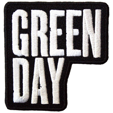 Green Day Standard Patch: Stacked Logo