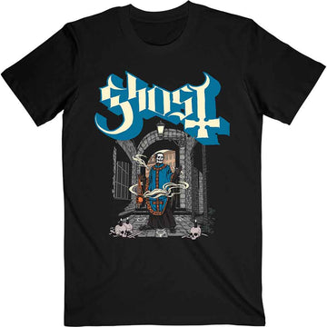 Ghost Unisex T-Shirt: Incense - Black