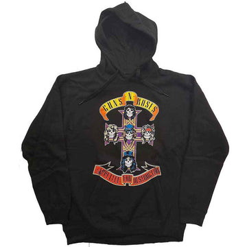 Guns N' Roses Unisex Pullover Hoodie: Appetite for Destruction (Black)