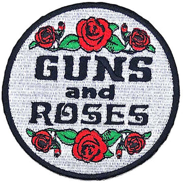 Guns N' Roses Circular Standard Patch: Roses