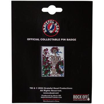 Grateful Dead Pin Badge: Bertha