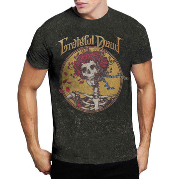 Grateful Dead Unisex T-Shirt: Best of Cover (Wash Collection) - Black