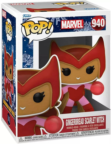 Marvel - Gingerbread Scarlet Witch - Funko Pop! (940)