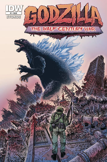 IDW - Godzilla 70th Anniversary Foil Classics: Godzilla – The Half-Century War #1