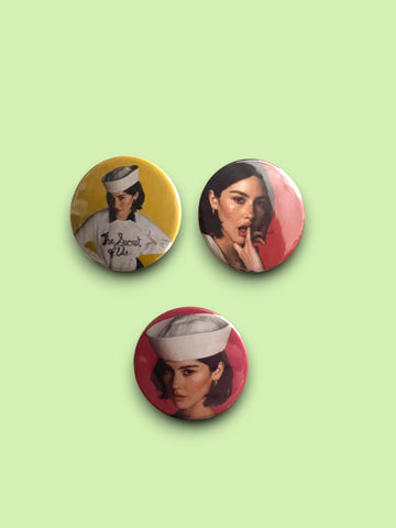 Gracie Abrams - Set of 3 Button Badges - Set A - Badge