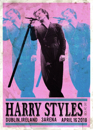 Harry Styles - Dublin 2018 - Mini Poster