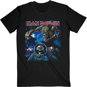 Iron Maiden Unisex T-Shirt: Final Frontier - Black