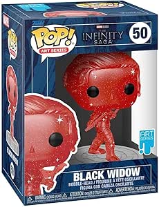 Marvel: The Infinity Saga - Black Widow - Bobble-Head Funko Pop! Art Series (50)