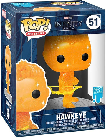 Marvel: The Infinity Saga - Hawkeye - Bobble-Head Funko Pop! Art Series (51)