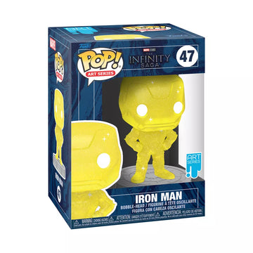 Marvel: The Infinity Saga - Iron Man - Bobble-Head Funko Pop! Art Series (47)