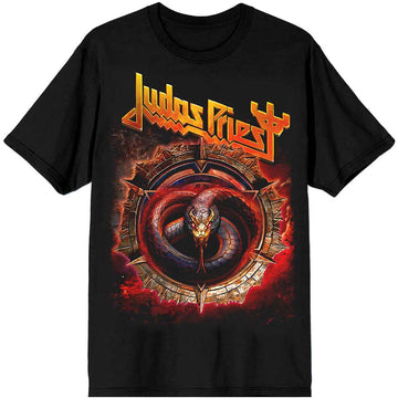 Judas Priest Unisex T-Shirt: The Serpent (Black)