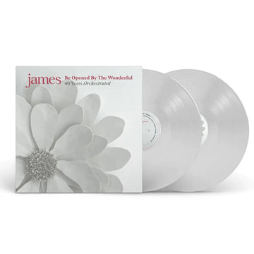 James - Be Opened By the Wonderful: 40 Years Orchestrated - 2LP - White Vinyl