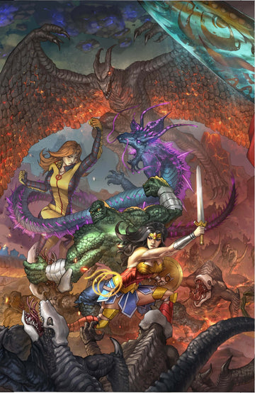 DC Comics - Justice League vs. Godzilla vs. Kong 2 #2 - Cover C Alan Quah Connecting Variant (Jul 2)