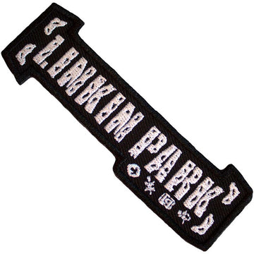 Linkin Park Standard Patch: Bracket Logo