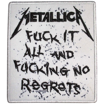 Metallica Standard Patch: No Regrets