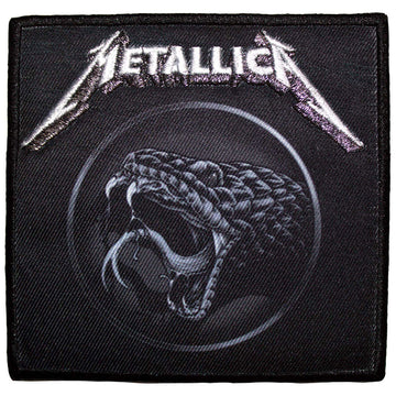 Metallica Standard Patch: Black Album Poster