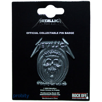Metallica Pin Badge: In Vertigo
