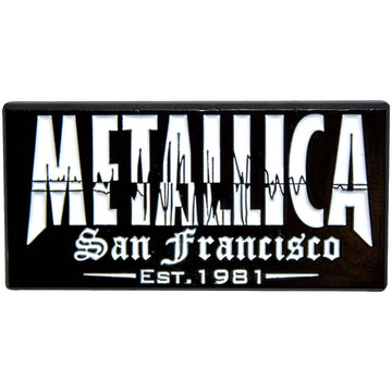 Metallica Pin Badge: Quake