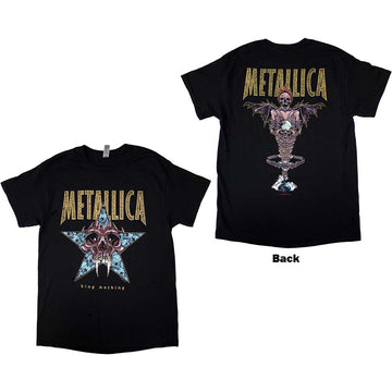 Metallica Unisex T-Shirt: King Nothing (Black) (Back Print)