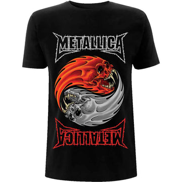 Metallica Unisex T-Shirt: Yin Yang - Black