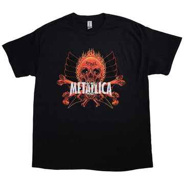 Metallica Unisex T-Shirt: Rebel (Black)
