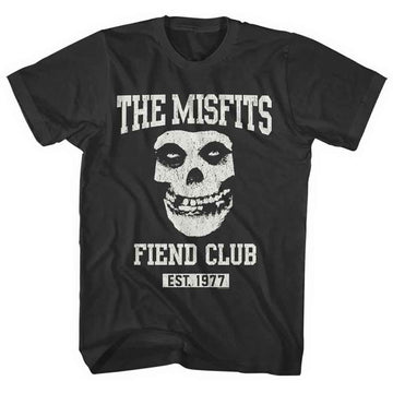 Misfits Unisex T-Shirt: Fiend Club - Black