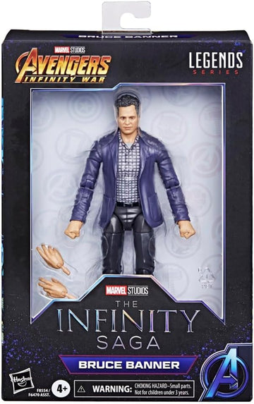 Marvel Legends Series: Avengers Infinity Saga - Bruce Banner - 15cm Action Figure by Hasbro