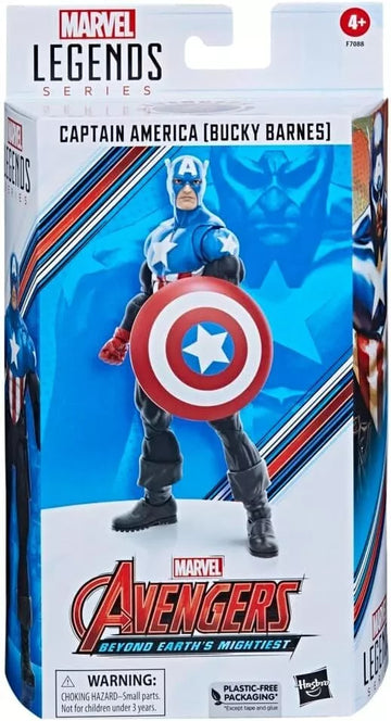 Marvel Legends Series - Captain America (Bucky Barnes) - 15cm Action Figure by Hasbro