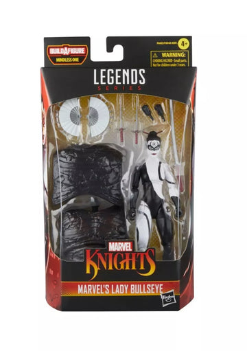 Marvel Legends Series: Marvel Knights - Marvel's Lady Bullseye (MINDLESS ONE BAF) - 15cm Action Figure by Hasbro