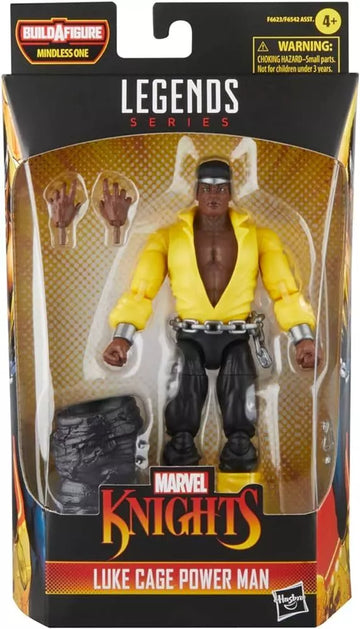 Marvel Legends Series: Marvel Knights - Luke Cage Power Man (MINDLESS ONE BAF) - 15cm Action Figure by Hasbro