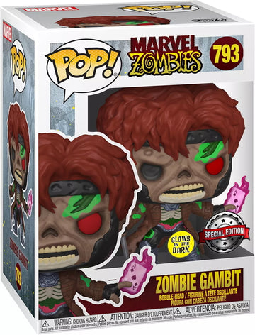 Marvel Zombies - Zombie Gambit - Special Edition, Glow in the Dark Funko Pop! (793)