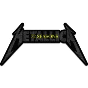 Metallica - 72 Seasons Charred Logo Cut Out - Patch