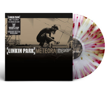 Linkin Park - Meteora - LP - Translucent Gold + Red Splatter Vinyl